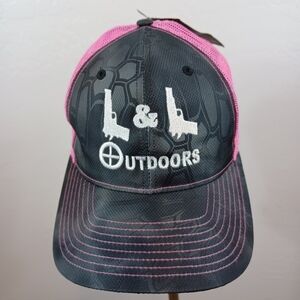 Outdoors Strapback Hat Size OS